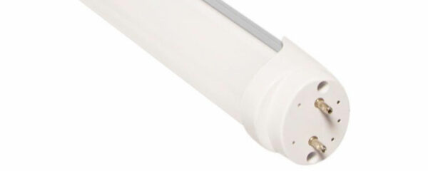 vue d'un tube néon LED d'une longueur de 120 centimètres