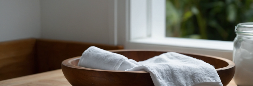 linge bicarbonate de soude